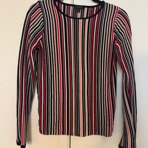 Ann Taylor Factory Size Small - Vintage Striped Knit Top